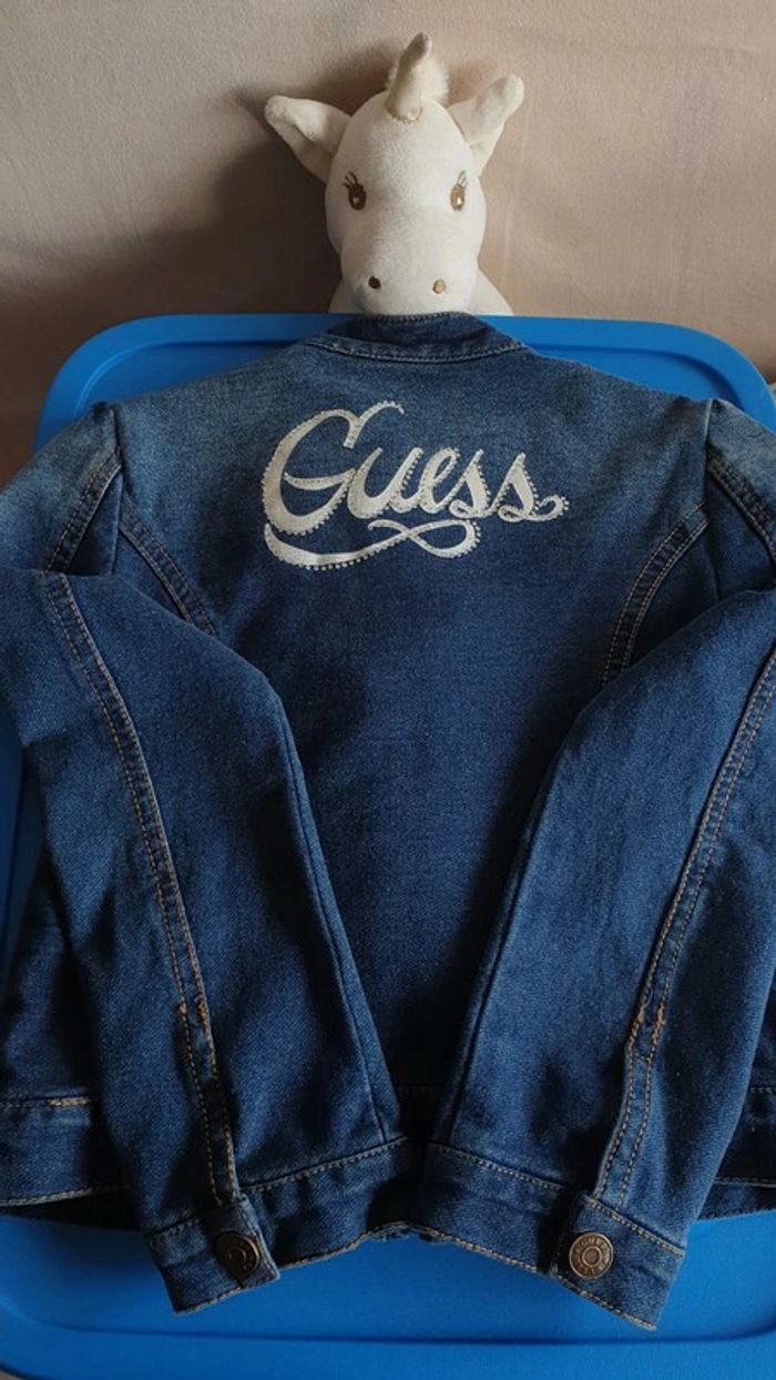 Veste en jean GUESS 5ans - photo numéro 3