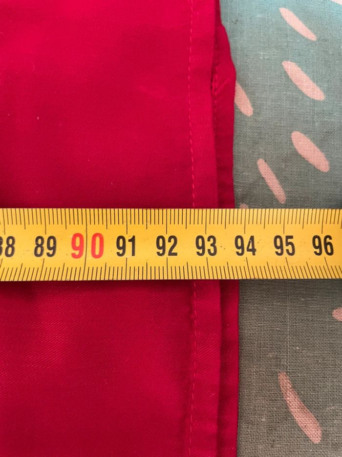 Robe droite rouge fluide - photo numéro 6