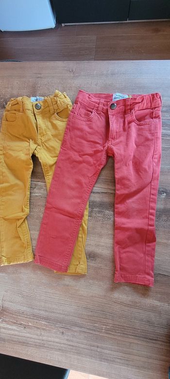 Lot 2 pantalon 3 ans