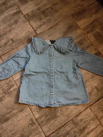 Blouse en jeans kiabi 9 mois