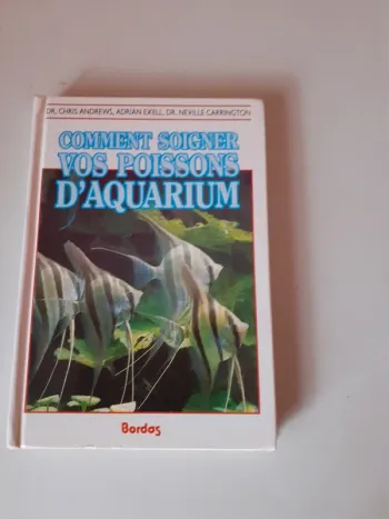 livre "comment soigner vos poissons d'aquariums"