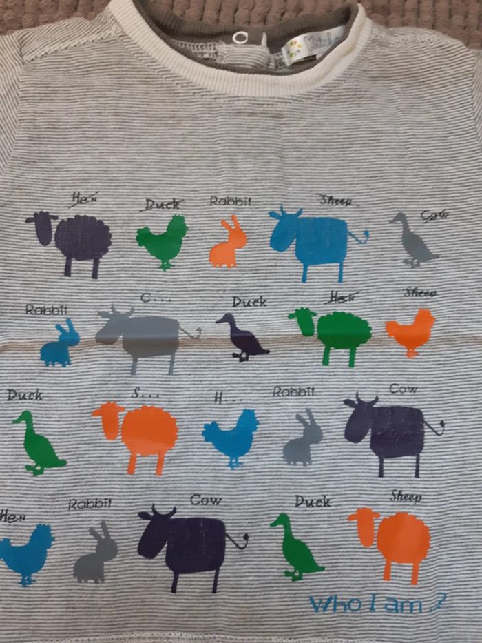 T-shirt ML Kitchoun 18 mois - photo numéro 2