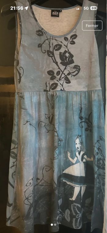 Robe Alice au pays des merveilles 