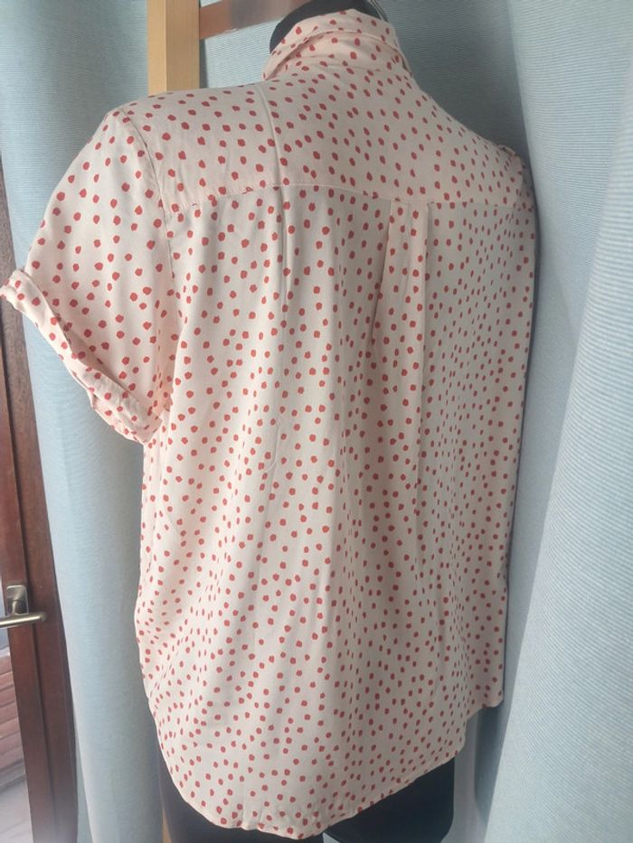 Samsoe samsoe chemise manches courtes blouse été T.36/38 - photo numéro 7