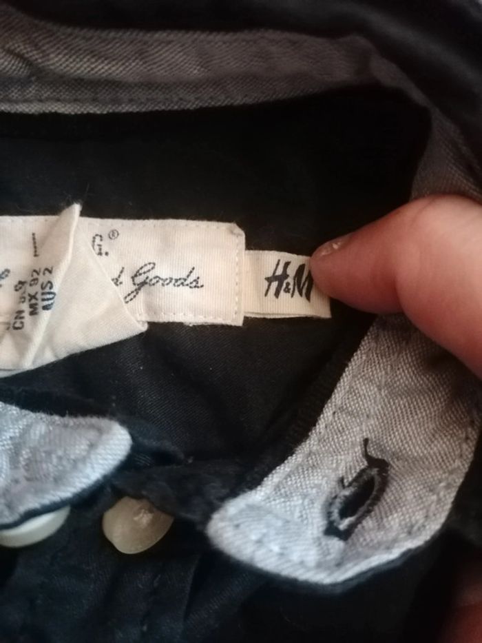 Chemise à manches longues uni - photo numéro 4