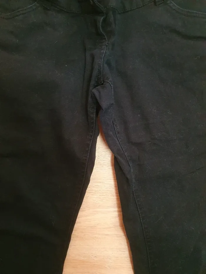 🌸 Jean slim noir 🌸 maternité grossesse 🌸 taille M/38 🌸 - photo numéro 5