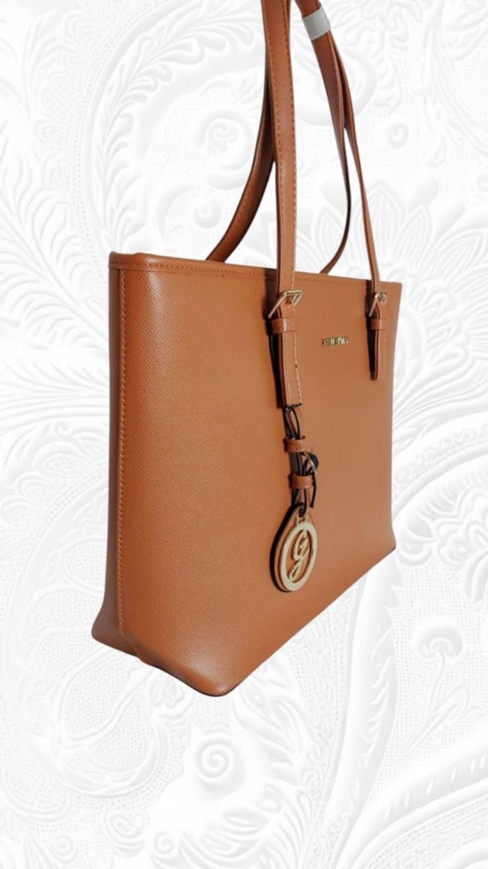 Sac cabas chic camel - photo numéro 7