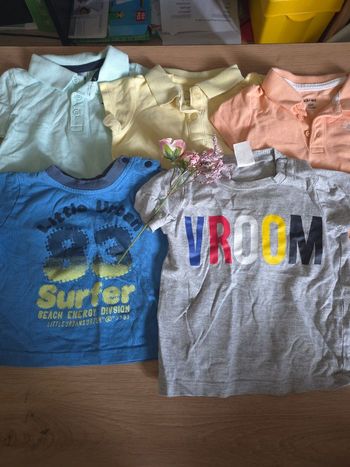 Lot t-shirts manches courte 🪻