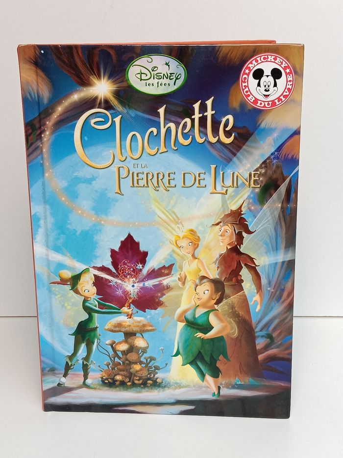 Livre Disney club du livre Clochette et la pierre de lune
