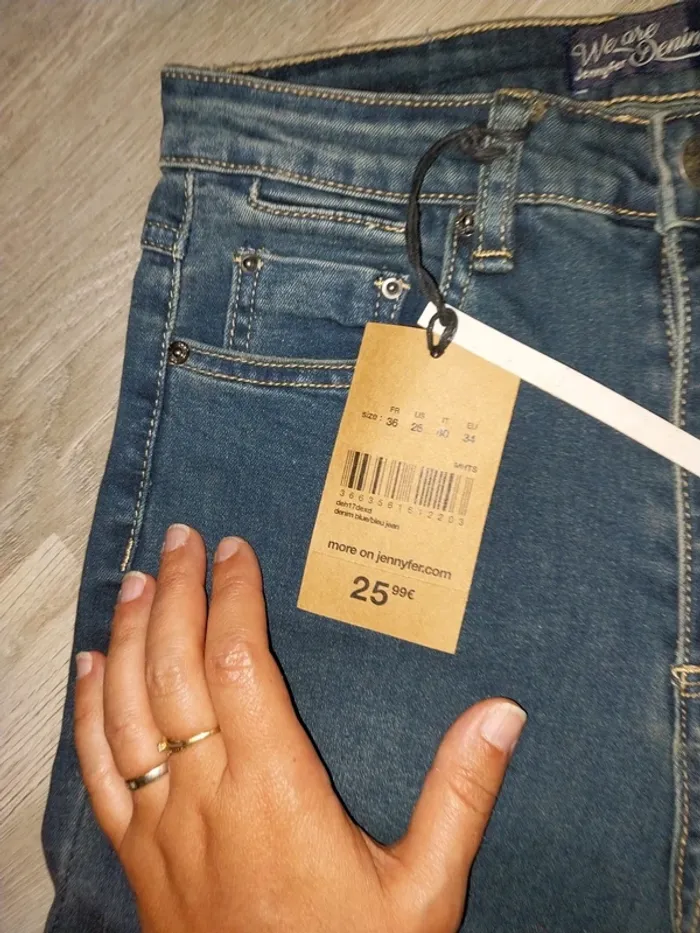 Jean femme 36 jennyfer super skinny - photo numéro 3