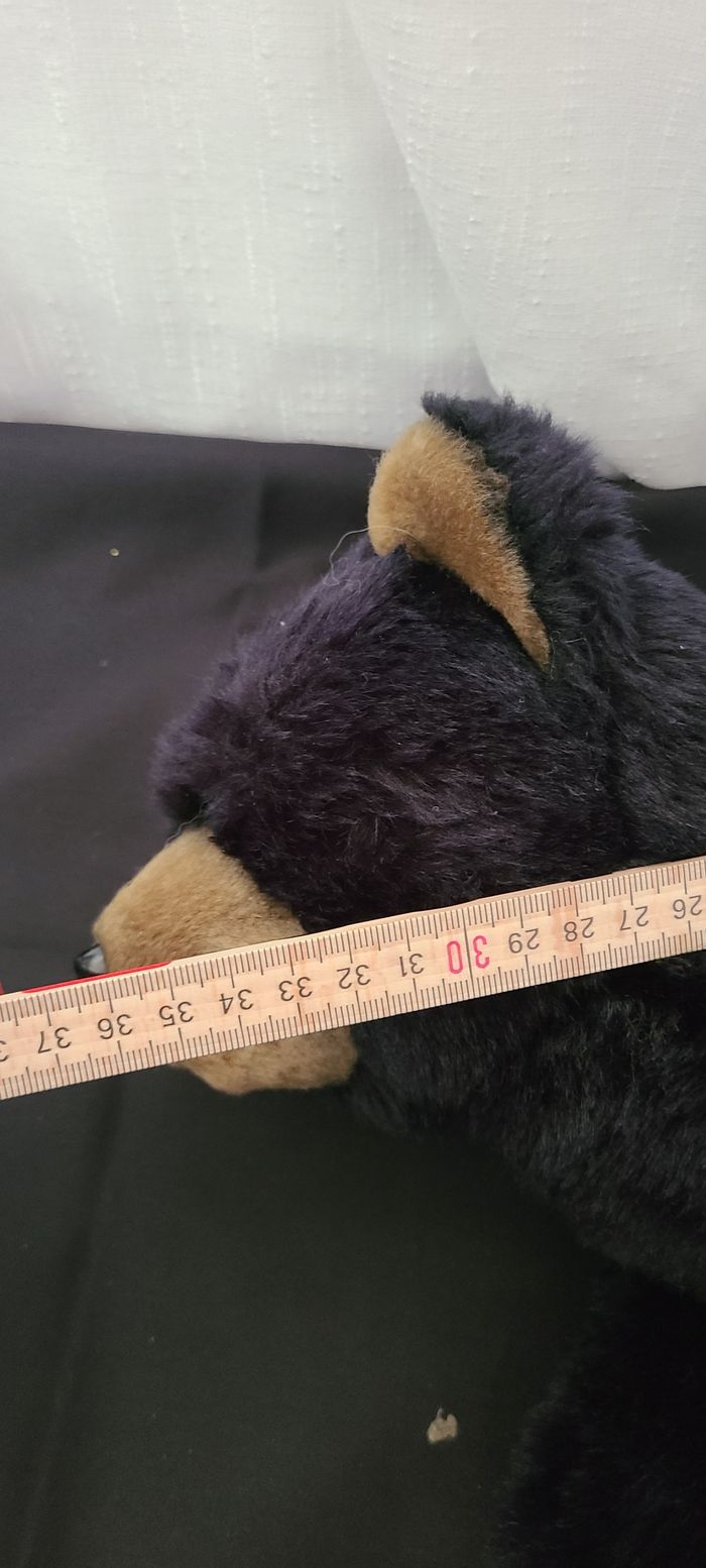 Nat and Jules Ours en peluche Noir - photo numéro 3