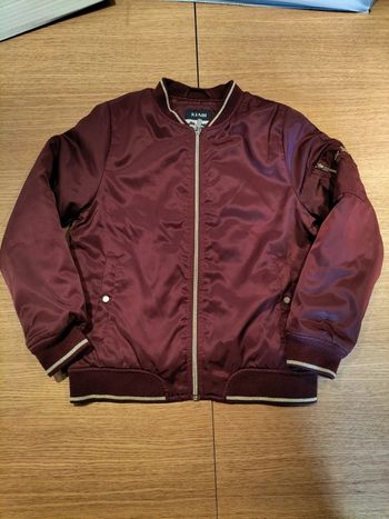 Bombers bordeaux - Kiabi - 10 ans