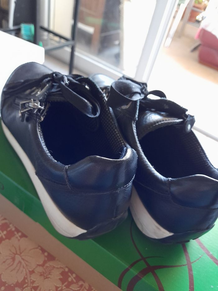 BASKETS CUIR " ARA HIGH SOFT" TAILLE  39 - photo numéro 2