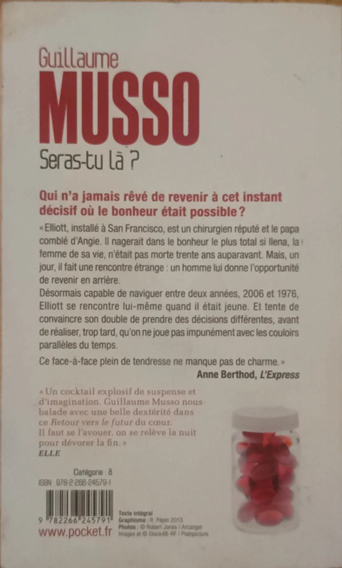 Livre Guillaume Musso - Seras-tu là ? - photo numéro 2