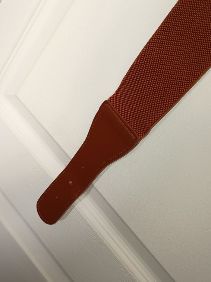 Ceinture élastique marron - photo numéro 4