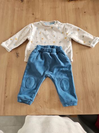 Pull + pantalon tex