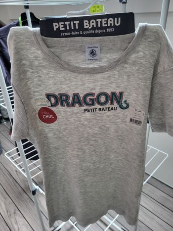 Tee shirt maillot de corps petit bateau 10 ans neuf