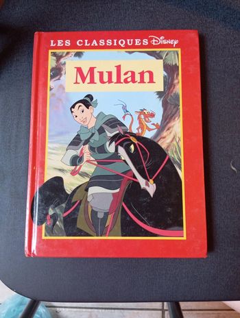 Livre Mulan de Disney
