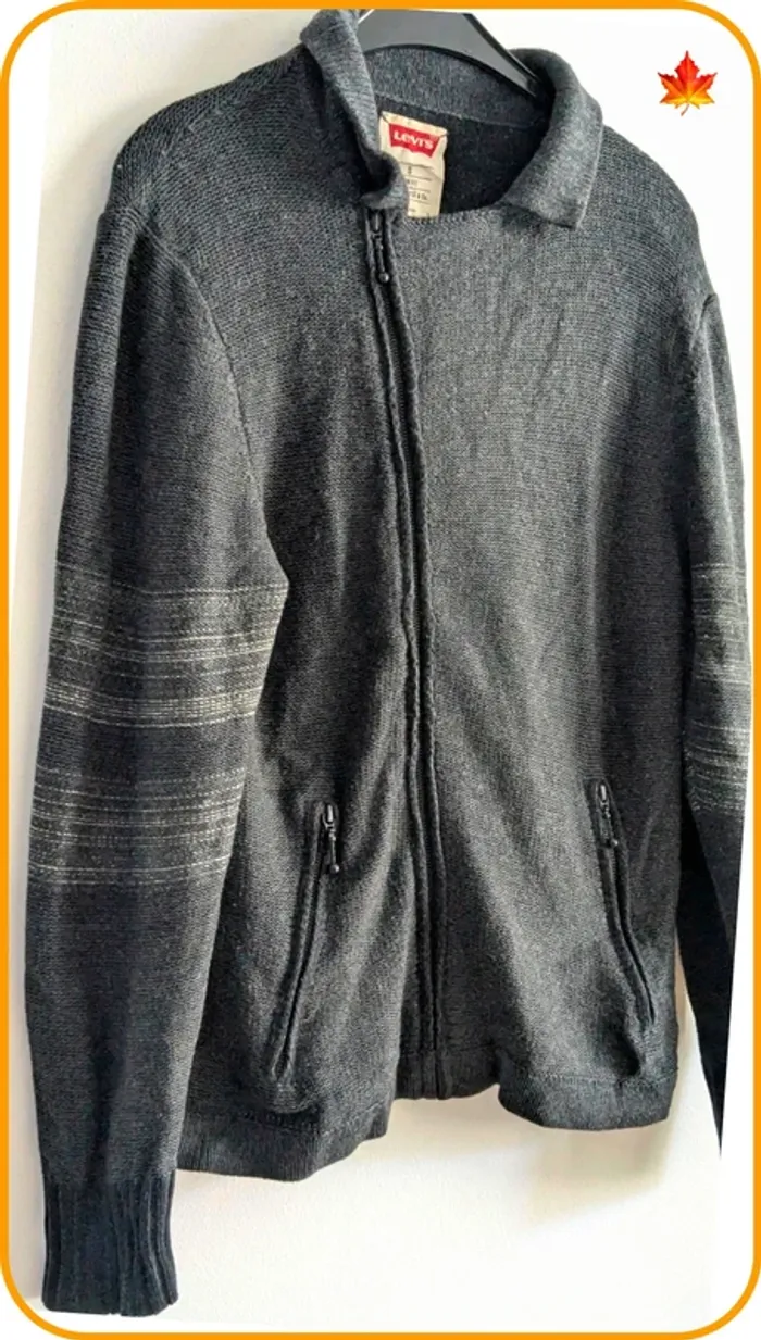 Gilet zippé homme Levi's S - photo numéro 4