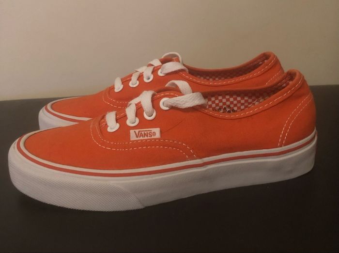 Baskets toile »Vans »corail - photo numéro 2