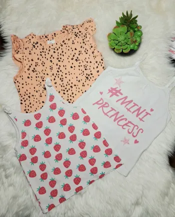 Lot de 3 tops