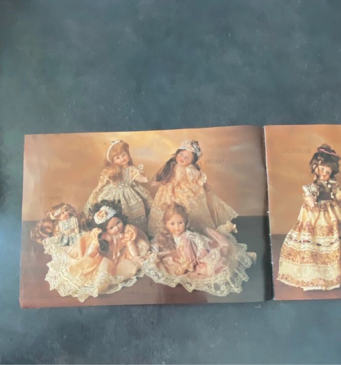 Catalogue poupées de collection en porcelaine Le bambole di Arianna