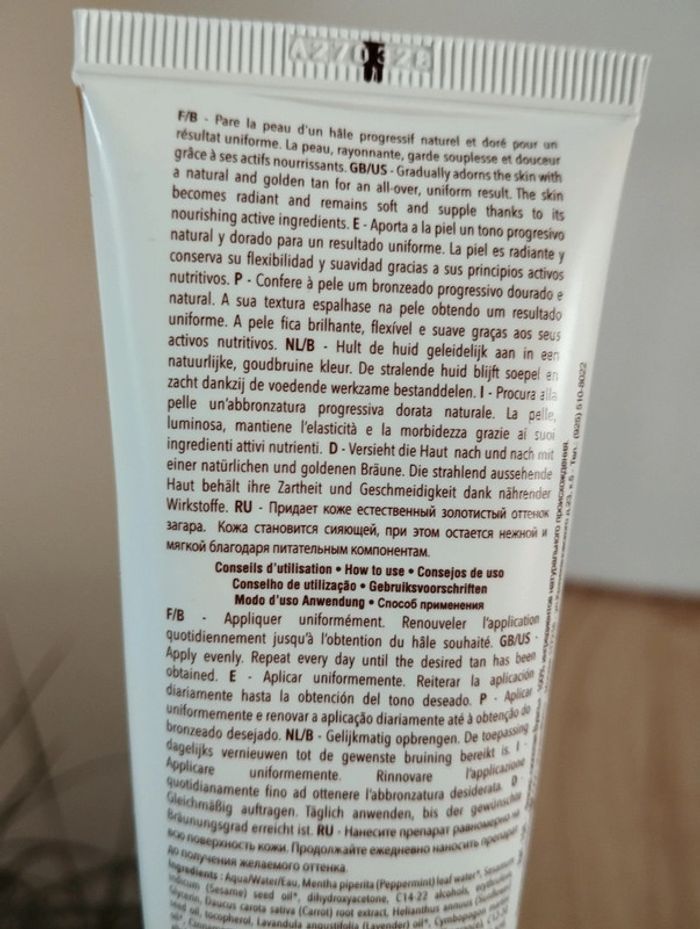 Autobronzant voile doré - photo numéro 2