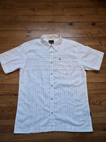 Chemisette/chemise homme quiksilver taille M coton 
