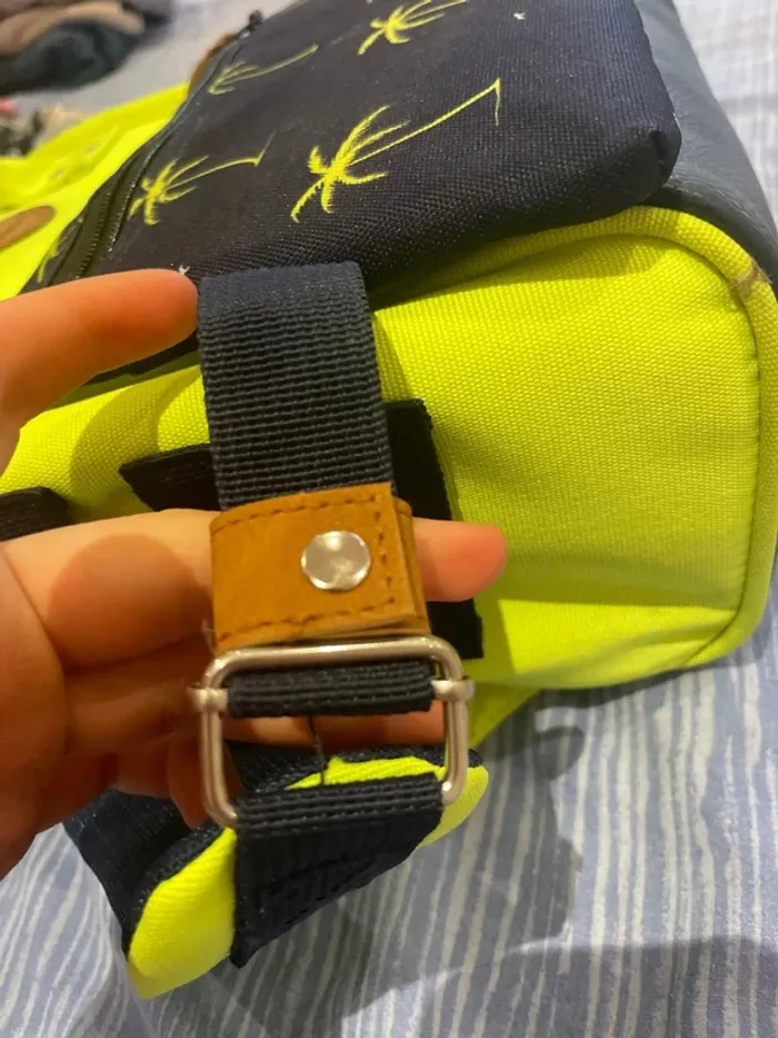 Sac cabaïa jaune et bleu - photo numéro 15