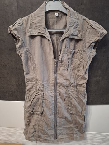 Robe manches courtes