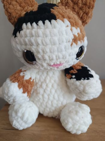 Joli chat au crochet