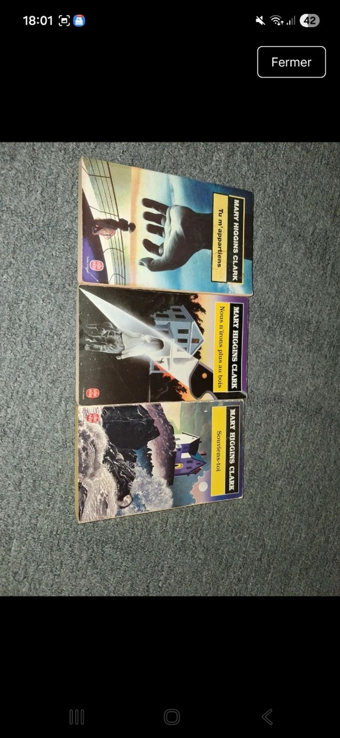 Livre Mary Higgins Clark