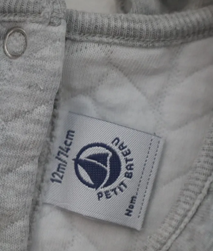 Robe automne/hiver Petit bateau 12 mois - photo numéro 9