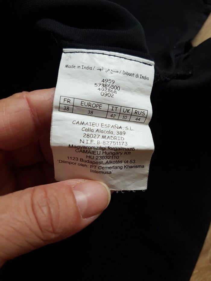 Blouse Camaïeu 38 - photo numéro 5