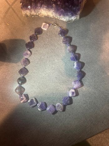 Pendentif en améthyste - Pierre naturelle