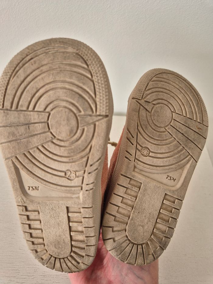 Chaussures montantes daim + cuir fille pointure 23 Bopy - photo numéro 7