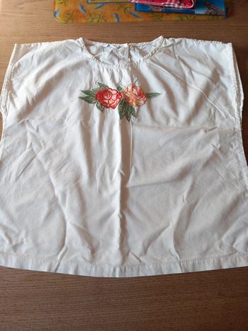 Tee-shirt tunique coton 10ans