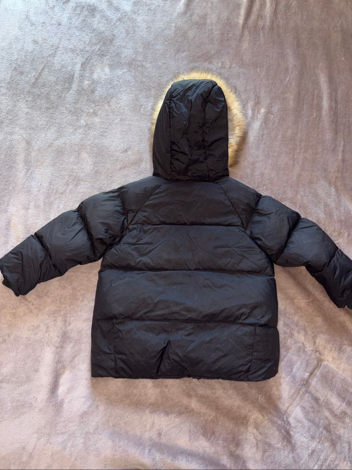 Manteau noir à plumes Zara garçon taille 4 ans en très bon état - photo numéro 8