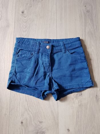 Short bleu Kiabi 8 ans