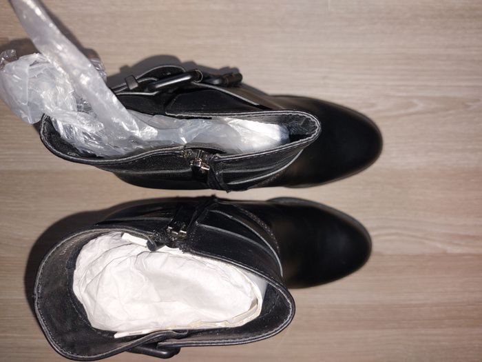 superbe bottines noire 36 - photo numéro 3
