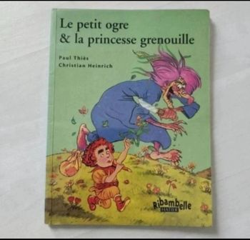 Livre le petit ogre et la princesse grenouille 🐸