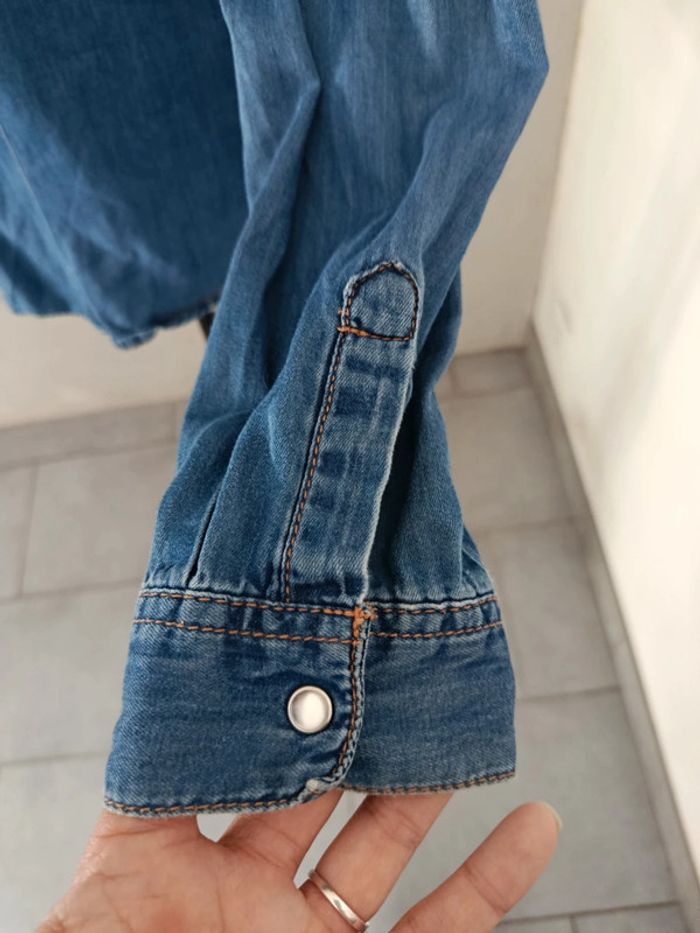 Chemise en jean Mim Taille M - photo numéro 3
