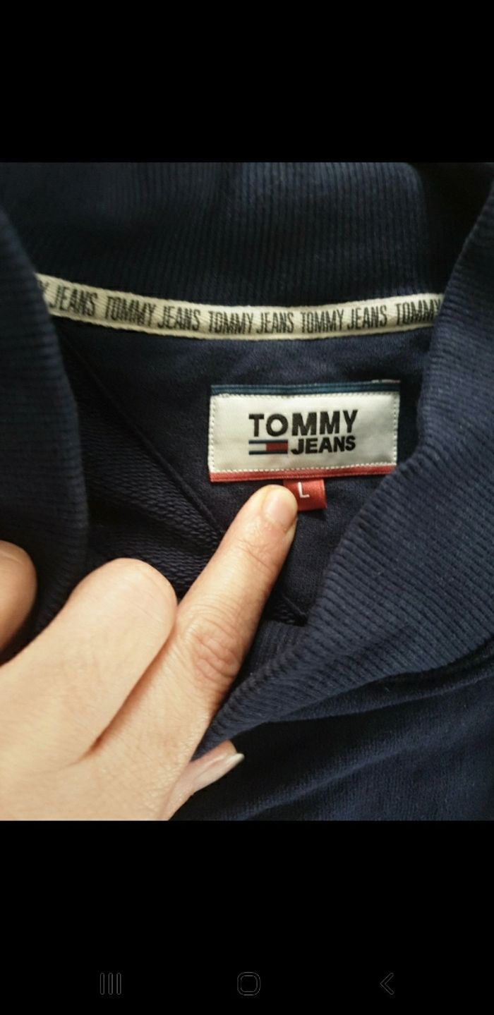 Sweat garçon comme neuf Tommy hilfiger L - photo numéro 3