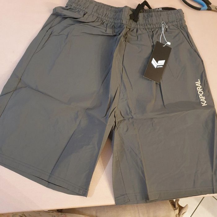 Short homme Couleur gris souris Taille XXL Kaporal
