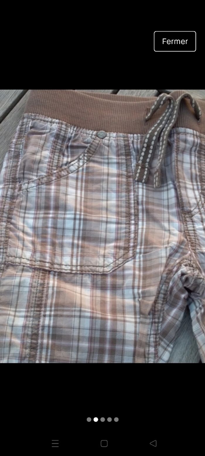 pantacourt écossais / 3-4 ans H&M - photo numéro 2