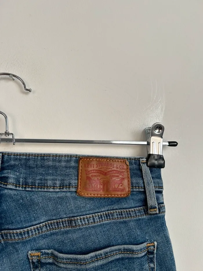 Jean Levi's Femme 714 Straight Bleu | Taille W27 FR36 | BP142 - photo numéro 8