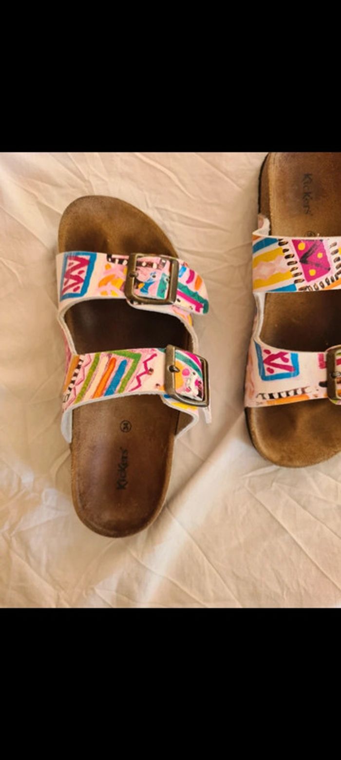Mules kickers très bonne état - photo numéro 6