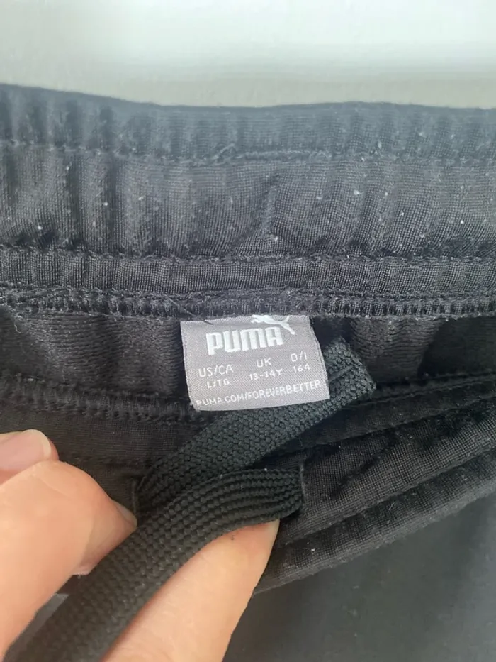 Pantalon de survêtement noir Puma Taille 13-14ans - photo numéro 3