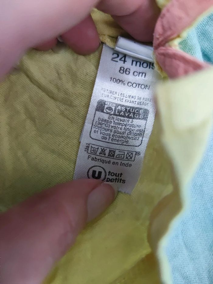 T-shirt ma cabane de surf T.24 mois - photo numéro 2