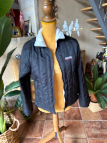 Peak performance blouson réversible noir& blanc